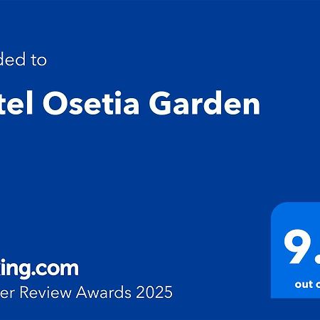 Hotel Osetia Garden 莫姆奇尔格勒 外观 照片